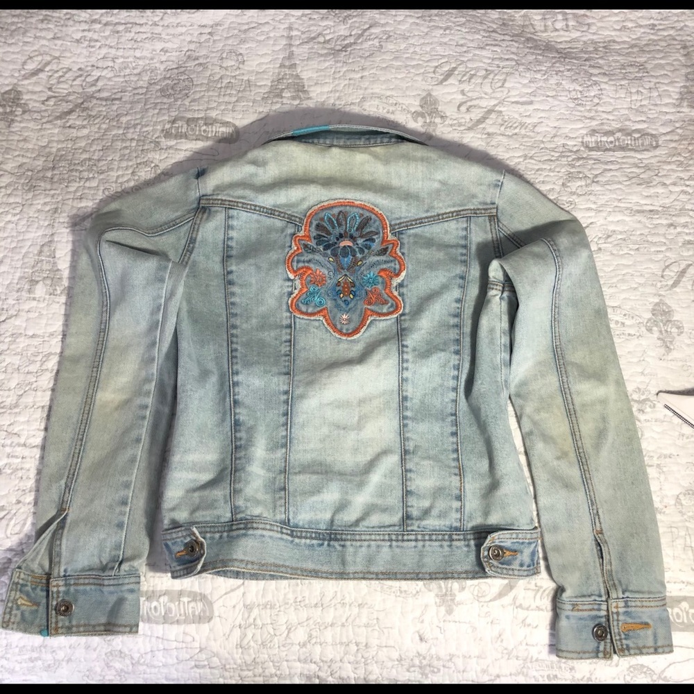 O’Neill denim embroidered jacket